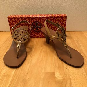 Tory Burch heal sandals with sling back